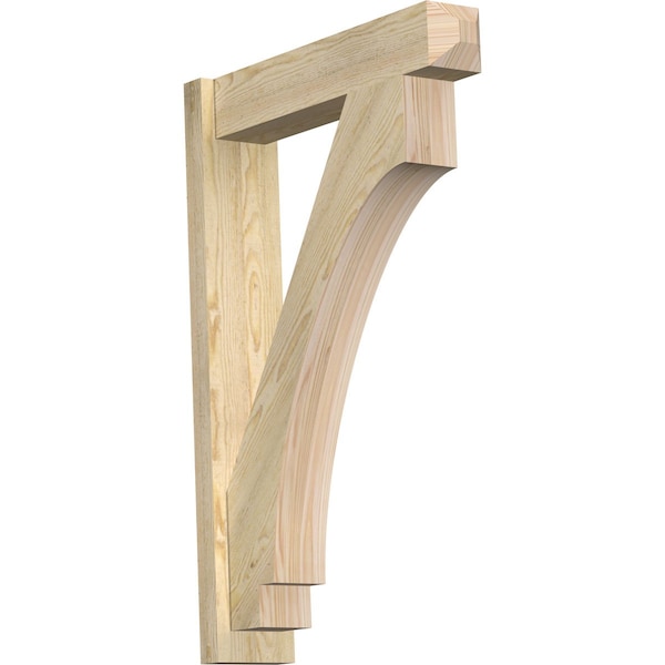 Ekena Millwork Imperial Craftsman Rough Sawn Outlooker, Douglas Fir, 6"W x 26"D x 38"H OUT06X26X38IMP04RDF - main